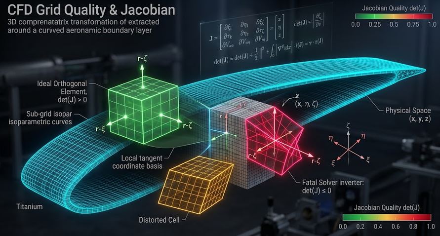 Grid Jacobian Ratio