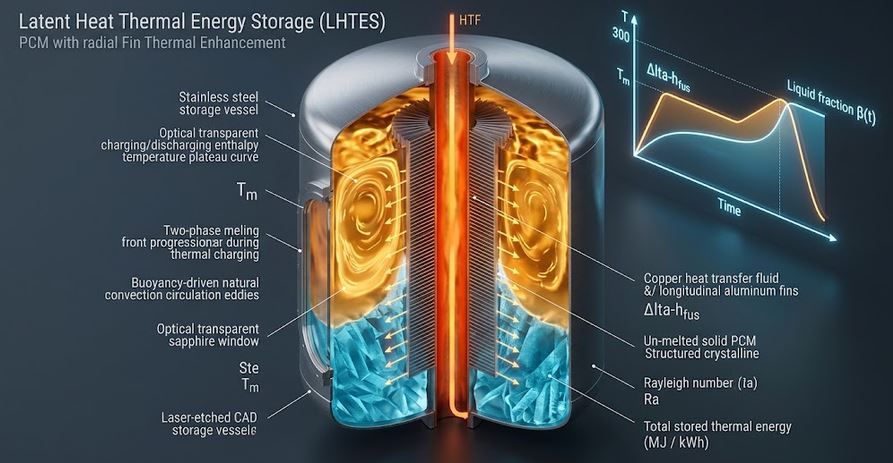 PCM Latent Heat Thermal Storage
