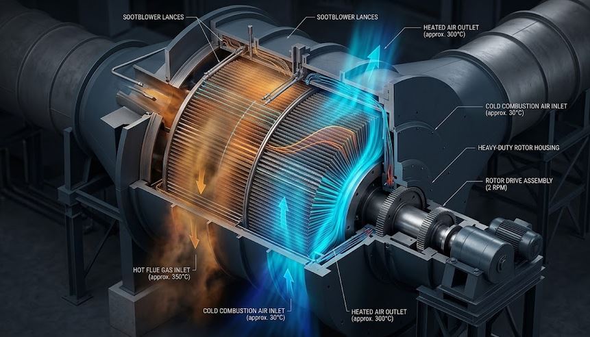 Rotary Regenerator Sizer (Ljungström APH)