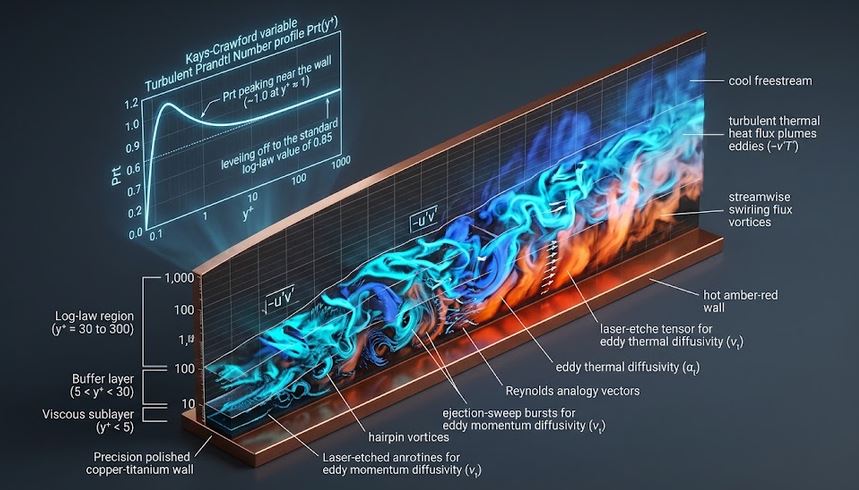 Turbulent Prandtl Number Solver